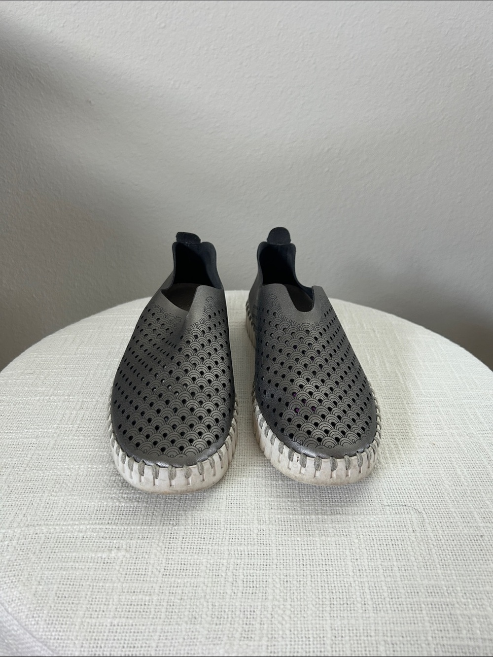 Ilse Jacobsen size 37 slip-on Casual Women’s Shoes in Charcoal Gray